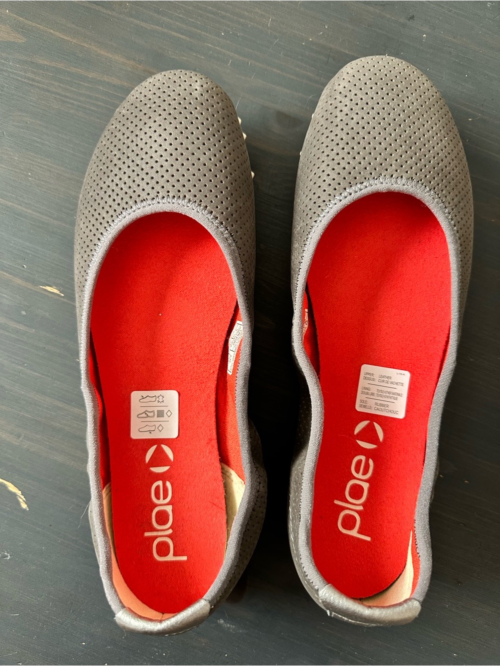 NWOT PLAE Crosby Ballerina Flats, size 7.5